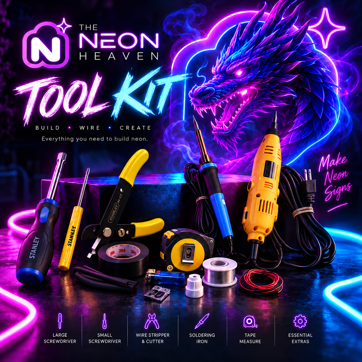 The Neon Heaven Tool Kit